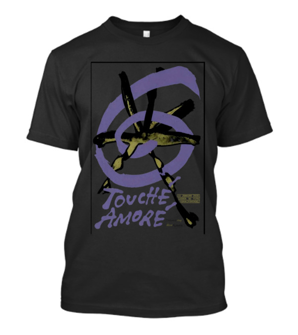 Touché Amoré Lisboa Ao Vivo Tour 2025 Lisbon Portugal T-Shirt