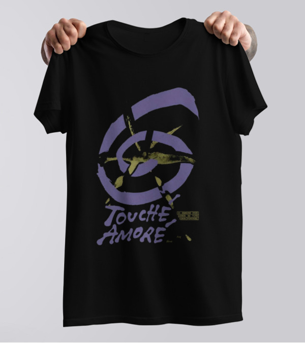 Touché Amoré Lisboa Ao Vivo Tour 2025 Lisbon Portugal T-Shirt