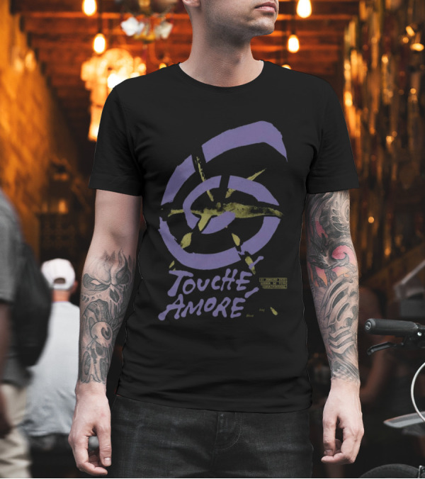 Touché Amoré Lisboa Ao Vivo Tour 2025 Lisbon Portugal T-Shirt