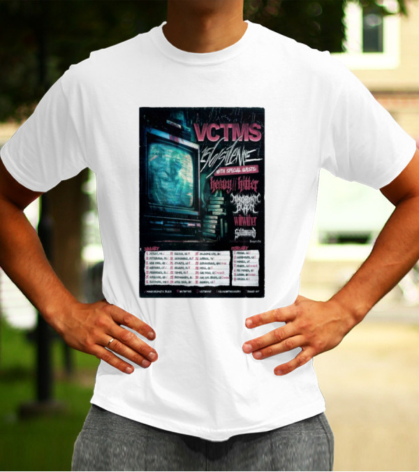 VCTMS 156 Silence Heavy Hitter Boundaries Fox Lake Winter 2025 Tour Dates T-Shirt