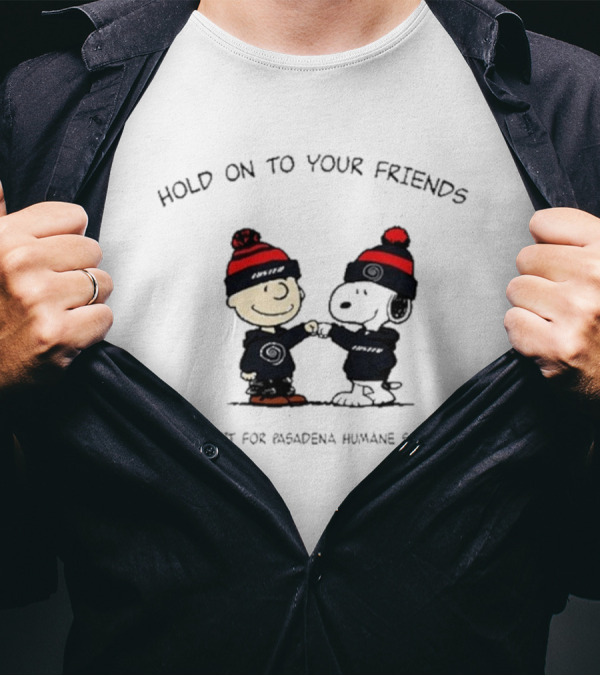 Hold On To Your Friends Benefit For Pasadena Humane Society Whirr X Luster T-Shirt