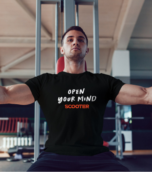 Open Your Mind Scooter T-Shirt