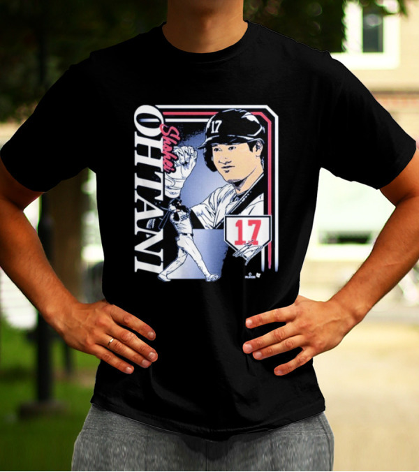 Shohei Ohtani #17 Signature Collage Los Angeles Dodgers T-Shirt