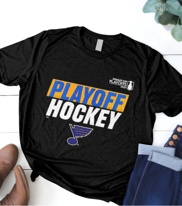 St. Louis Blues Playoff Hockey 2025 Stanley Cup Playoffs NHL T-Shirt