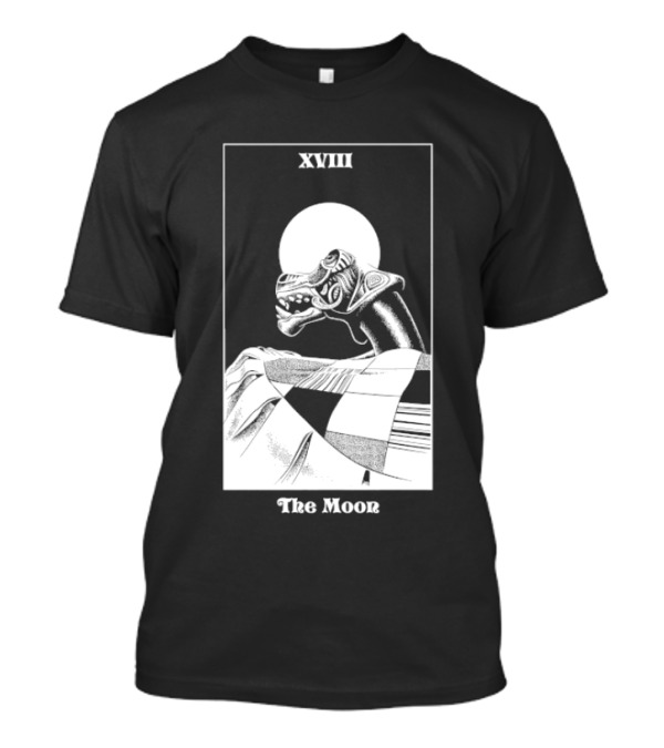 Summerisle Arcana XVIII The Moon Skull Tarot T-Shirt
