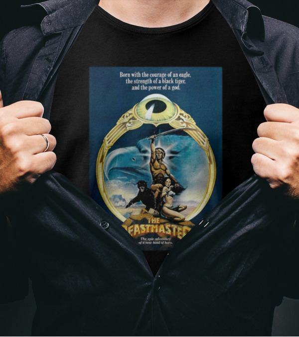 Born With The Courage Of An Eagle The Beastmaster Epic Adventure T-Shirt