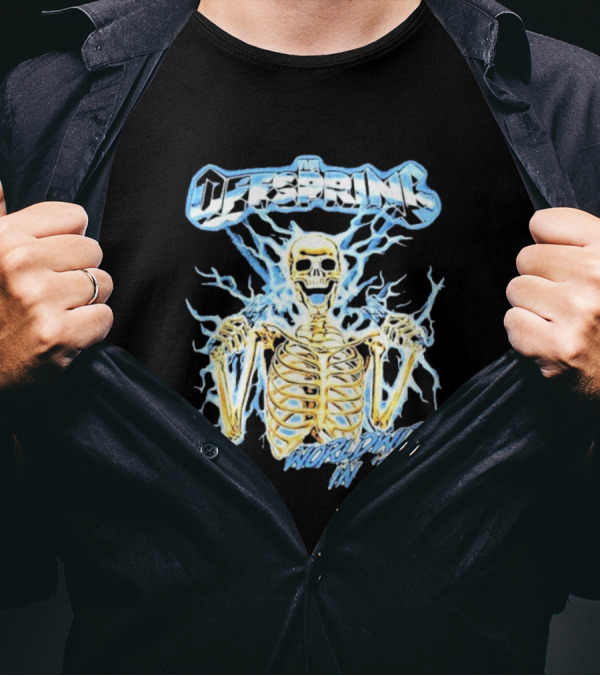 The Offspring 2025 Worldwide Electric Skeleton Tour Japan Australia Dates T-Shirt