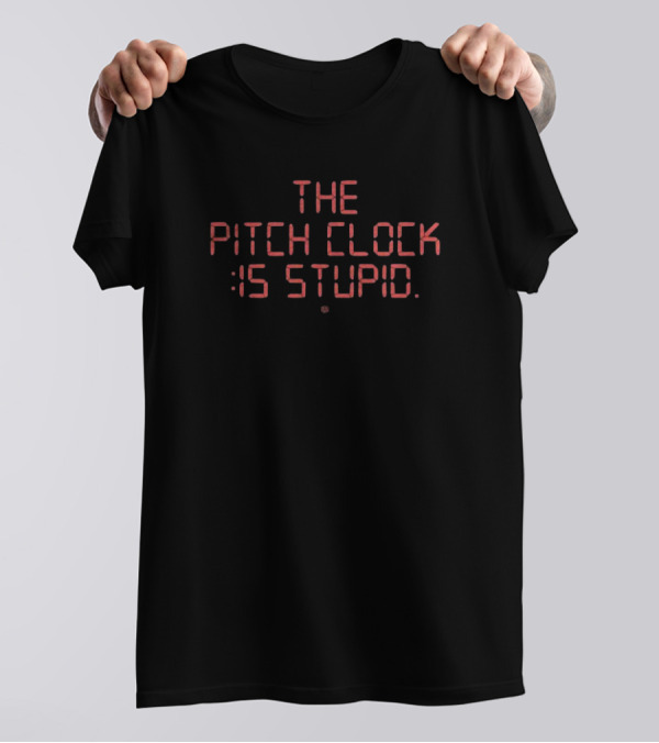 The Pitch Is Stupid :15 Digital Display Style T-Shirt