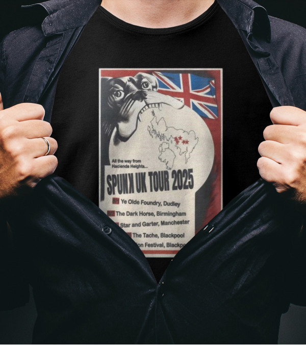 Spunk UK 2025 Tour T-Shirt