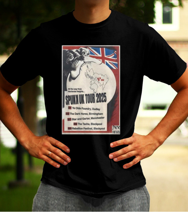 Spunk UK 2025 Tour T-Shirt
