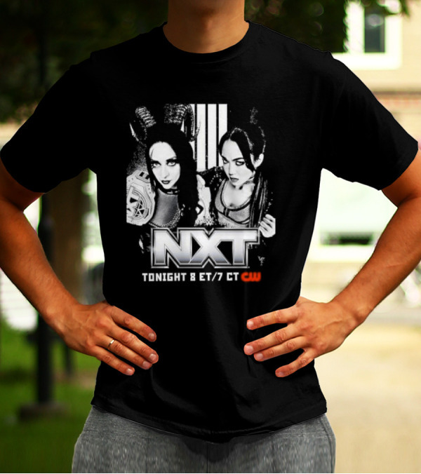 Stephanie Vaquer Roxanne Perez NXT Tonight 8 ET 7 CT WWE T-Shirt