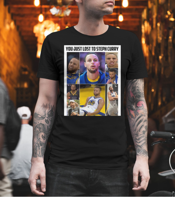 You Just Lost To Steph Curry Meme Golden State Warriors T-Shirt