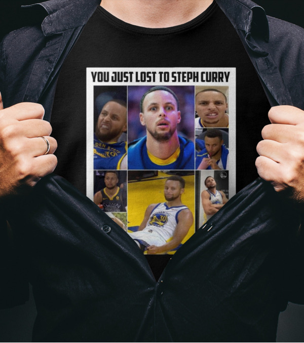 You Just Lost To Steph Curry Meme Golden State Warriors T-Shirt