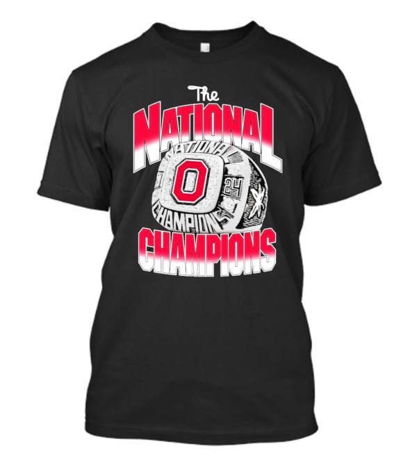 The National Champions 2024 Ring Icon O Logo T-Shirt