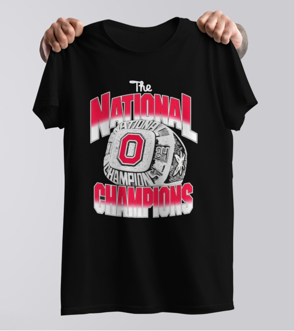 The National Champions 2024 Ring Icon O Logo T-Shirt