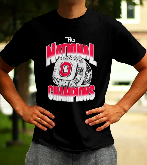 The National Champions 2024 Ring Icon O Logo T-Shirt