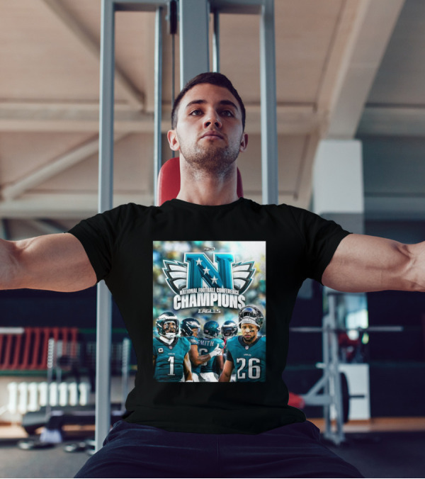 National Football Conference Champions Eagles FlyEaglesFly NFL On Fox T-Shirt