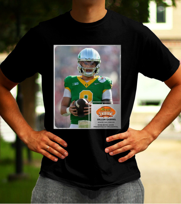 Reese’s Senior Bowl Dillon Gabriel Senior QB Oregon Rose Bowl Game Presented By Prudential T-Shirt
