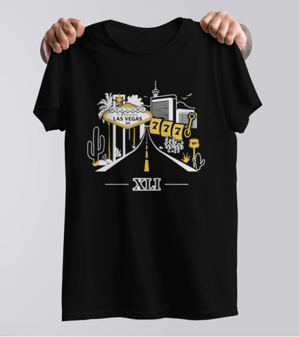 Las Vegas XLI Road Vintage Santi Merch T-Shirt