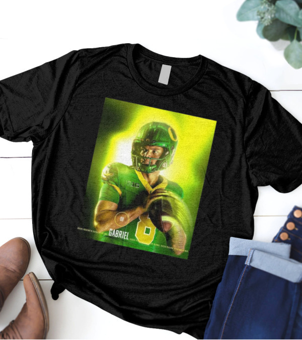 2025 Reese's Senior Bowl Oregon Ducks Football Dillon Gabriel QB 18 T-Shirt