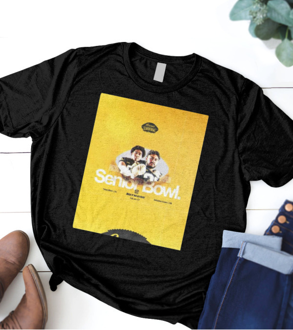 Reese's Senior Bowl Yahya Black Sebastian Castro 2025 Network Texas Tech Football February 1 T-Shirt