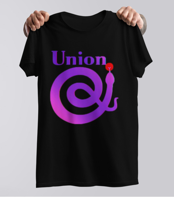 Union Snake Spiral With Red Tongue T-Shirt