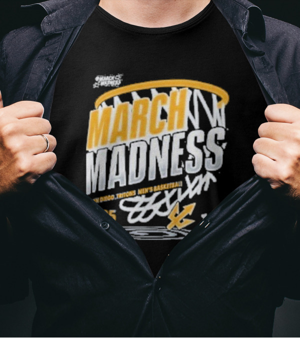 UC San Diego Tritons 2025 NCAA Basketball Tournament March Madness T-Shirt