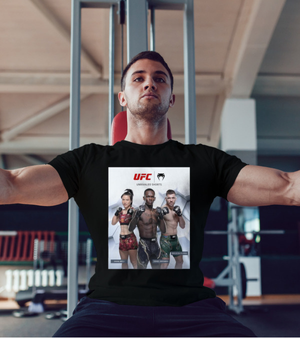 UFC Unrivaled Shorts Zhang Weili Israel Adesanya Dricus Du Plessis T-Shirt