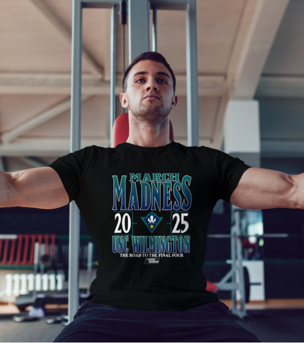 UNC Wilmington Seahawks 2025 March Madness The Road To The Final Four T-Shirt