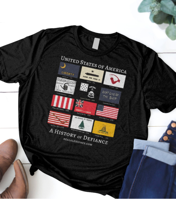 United States Of America Liberty Come And Take It Historical Flags A History Of Defiance T-Shirt