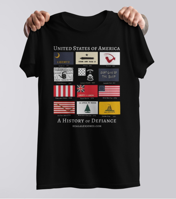 United States Of America Liberty Come And Take It Historical Flags A History Of Defiance T-Shirt
