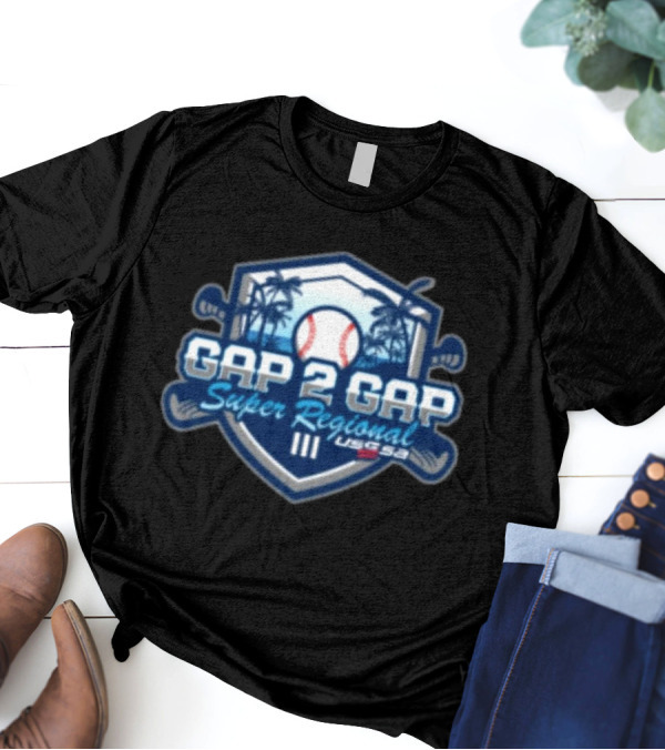 USSSA Gap 2 Gap Super Regional III Baseball March 15-16 2025 T-Shirt