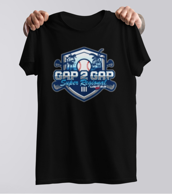 USSSA Gap 2 Gap Super Regional III Baseball March 15-16 2025 T-Shirt