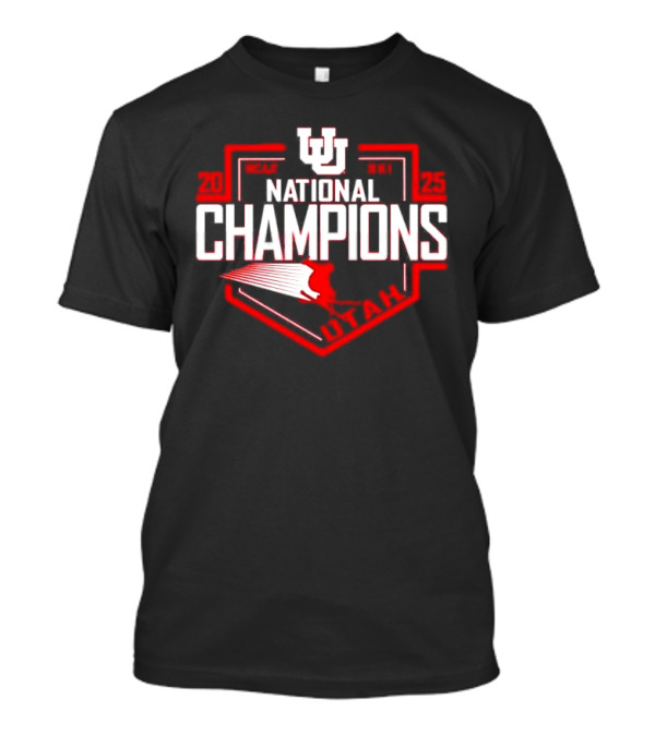 Utah Utes 2025 National Champions NCAA Skiing T-Shirt