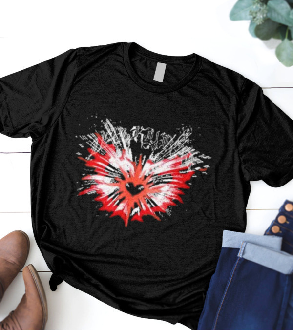 Valkyrae XO Team Liquid Black Heart Wings T-Shirt
