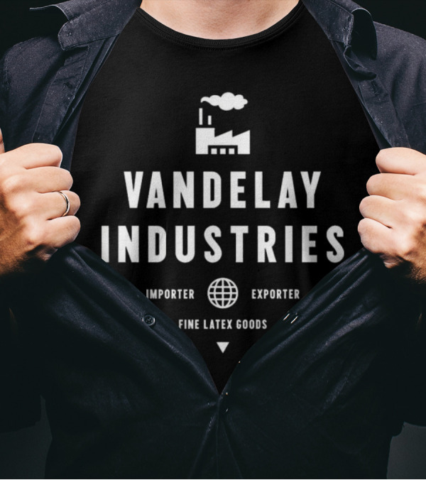Vandelay Industries Importer Exporter Fine Latex Goods Factory Icon T-Shirt