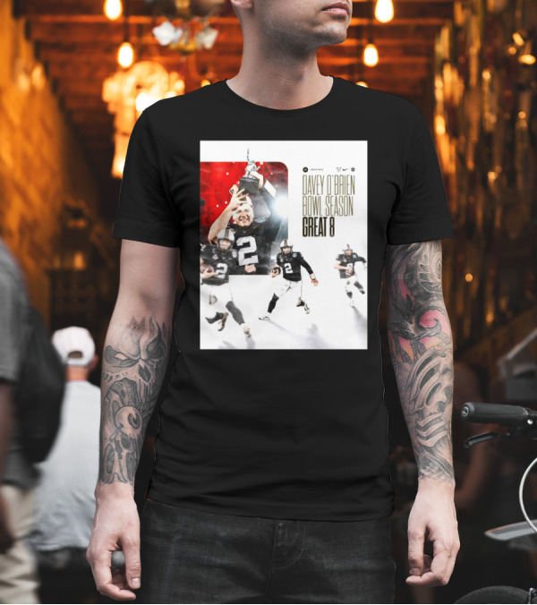 Diego Pavia Davey O’Brien Bowl Season Great 8 Vanderbilt Football T-Shirt