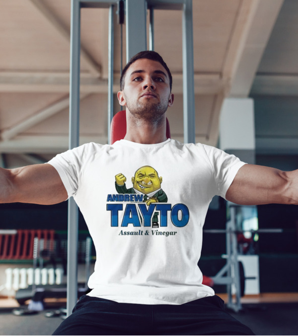 Andrew Tayto Assault & Vinegar Waterford Whispers Charity T-Shirt