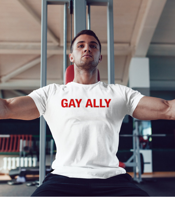 Azealia Banks Gay Ally Red Lettering T-Shirt