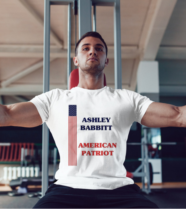 Ashley Babbitt American Patriot Flag Stripe Stars T-Shirt