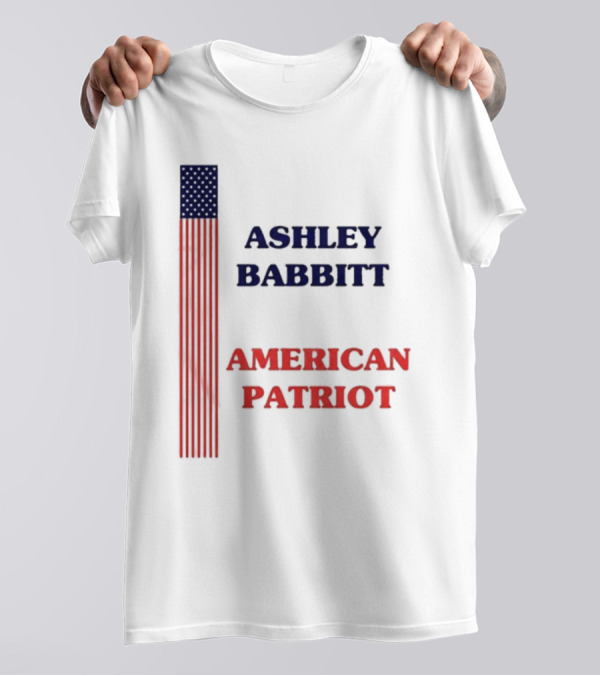 Ashley Babbitt American Patriot Flag Stripe Stars T-Shirt
