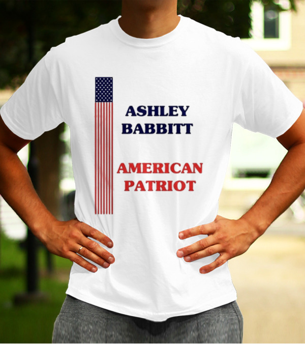 Ashley Babbitt American Patriot Flag Stripe Stars T-Shirt