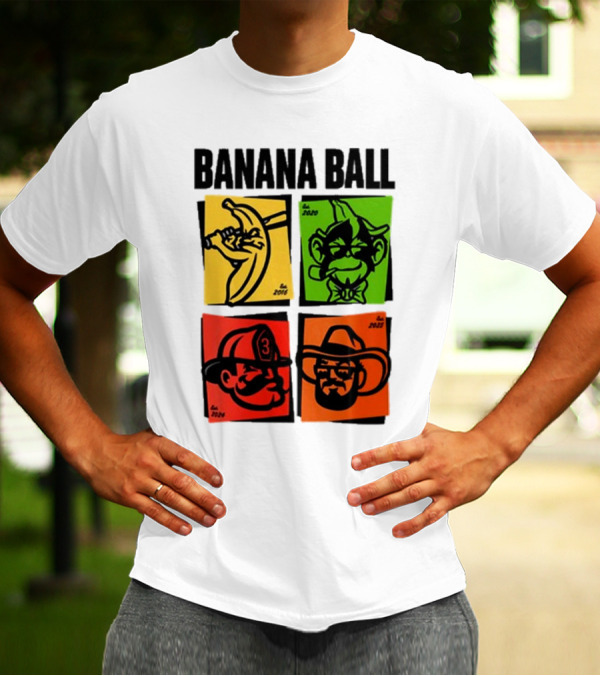 Banana Ball 2016 2020 2025 Exclusive Graphics Collection T-Shirt