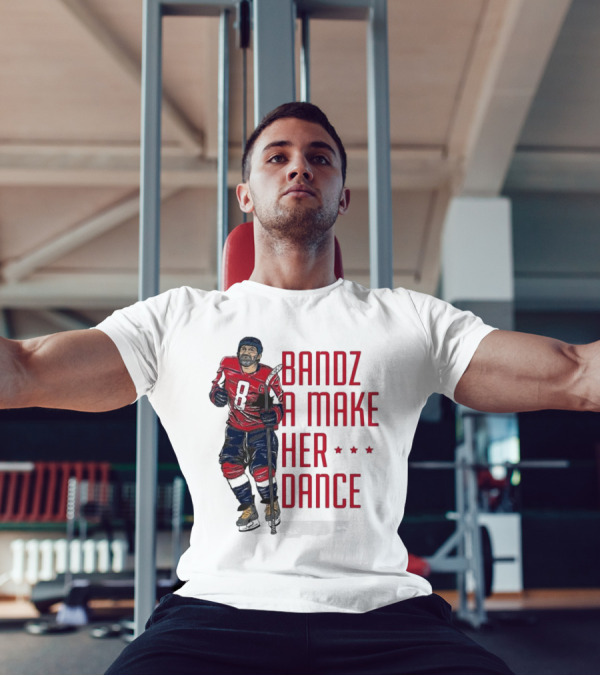 Bandz A Make Her Dance Ice Hockey 8 Stars T-Shirt