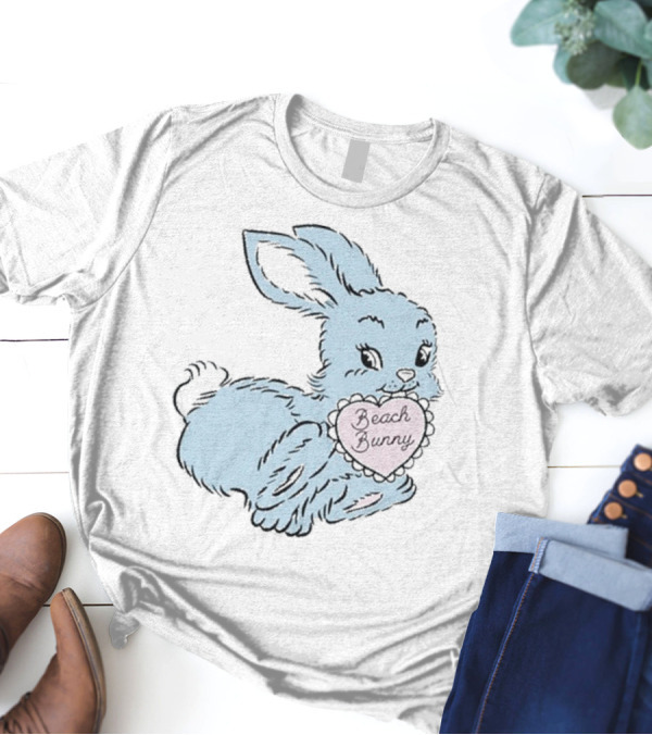 Beach Bunny Heart Bunny T-Shirt