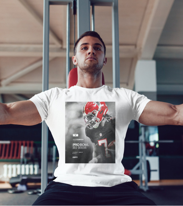 Bijan Robinson Atlanta Falcons Pro Bowl Skills Showdown Jan 30 2025 ESPN T-Shirt