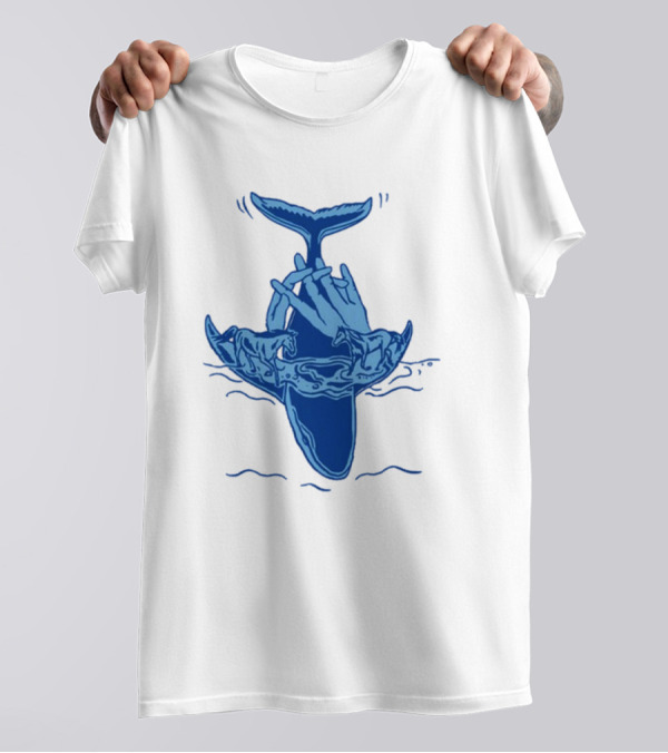 Billie Marten Whale With Hands And Horses T-Shirt