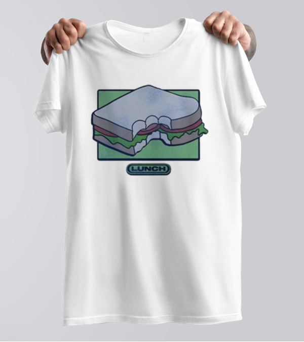 Billie X Lost Love Blue Lunch Sandwich Icon With Bite T-Shirt