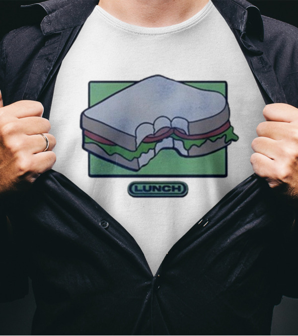 Billie X Lost Love Blue Lunch Sandwich Icon With Bite T-Shirt