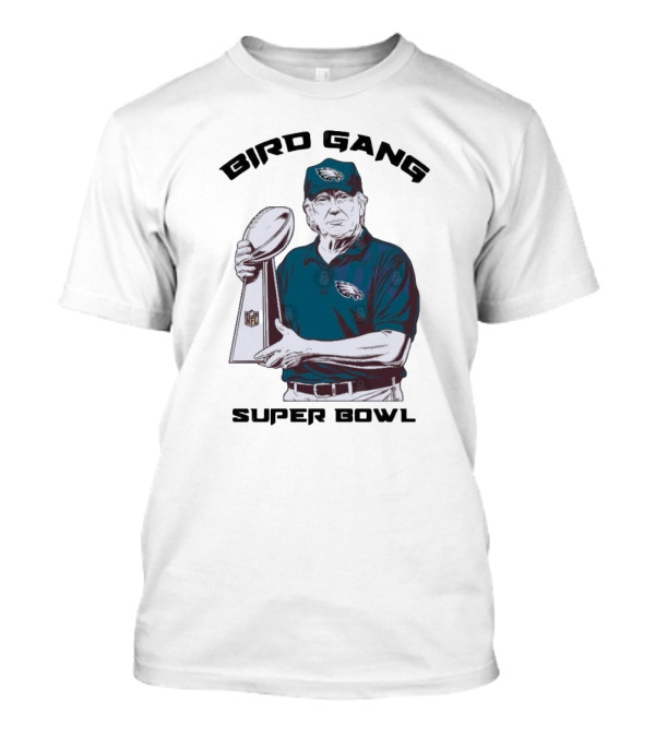 Bird Gang Philadelphia Eagles Super Bowl NFL Trophy T-Shirt
